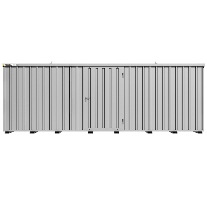 container 6x2m Démontable <br> Simple Porte Grand Côté